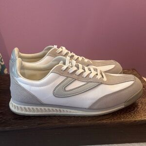 Tretorn White and Gray Women's Sneakers